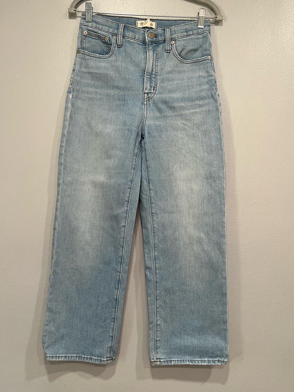 Madewell  Slim wide leg Crop jeans size 26 - Picture 6 of 10